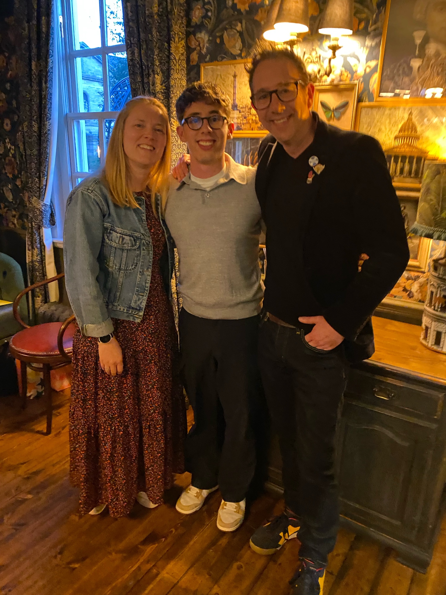 Jamie, Emma and Ollie